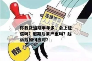 贷款逾期被起诉了怎么办？别慌，3步自救指南帮你稳住局面