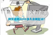 网贷两千逾期会被起诉吗？律师为你详细解析