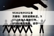收到95302短信说贷款逾期？别慌！先搞清真假再行动