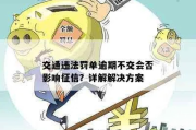 罚金怎么交？拖着不交会怎样？一次性说清流程和风险！