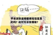 收到贷款逾期短信别慌！真假难辨？一招教你识破套路，守住钱袋子