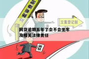 欠网贷逾期五年了怎么了？会坐牢吗？