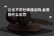 半年不交社保，企业主会面临哪些法律风险？