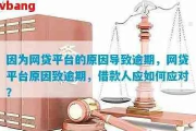 网贷小额度逾期，对公司到底有什么影响？