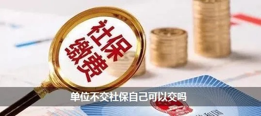 微信工作不交社保，我自己该怎么交？