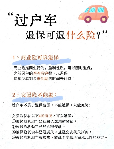 汽车商业险怎么退？退保流程和注意事项全解析！