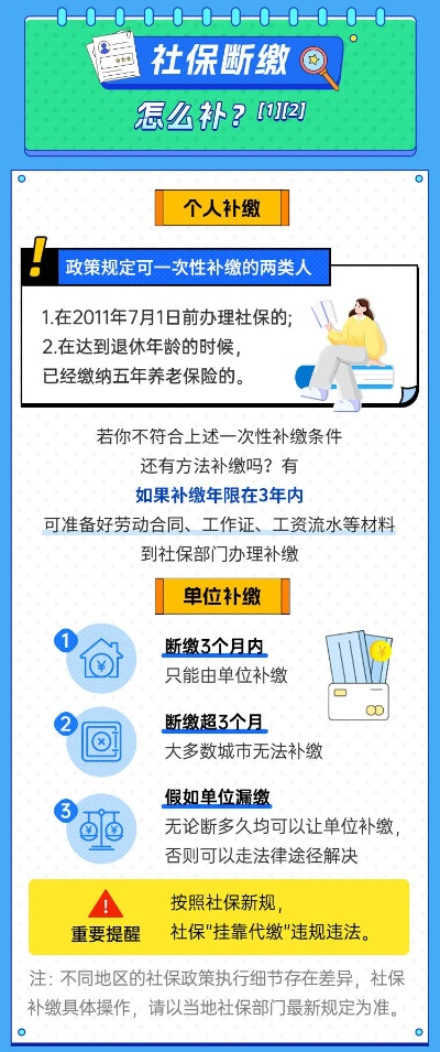 社保断缴多年，还能补缴吗？