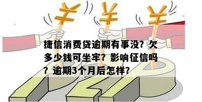 逾期1年，捷信4万债务会让人坐牢吗？律师帮你理清真相