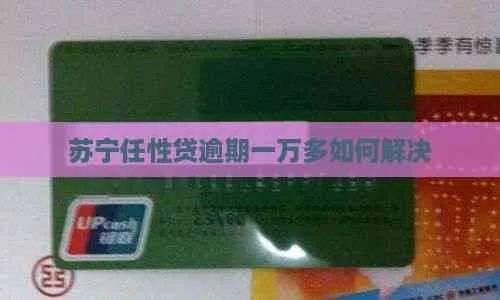 苏宁任性贷1万逾期1年，后果真的只是催收那么简单？