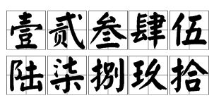 十万小写怎么写