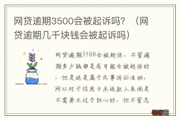 网贷欠3500块被起诉了，我该咋办啊？