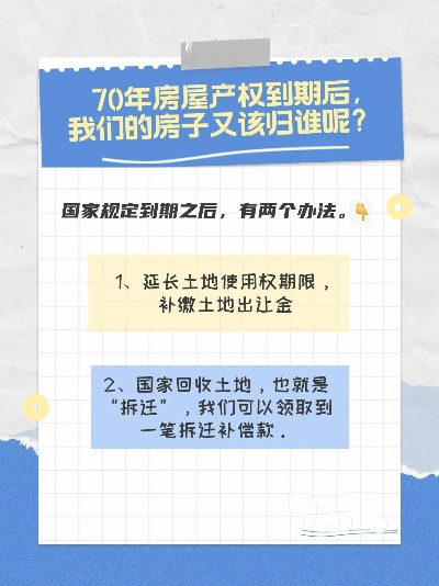 产权70年到期怎么办