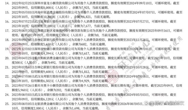 网贷多少次逾期上征信了