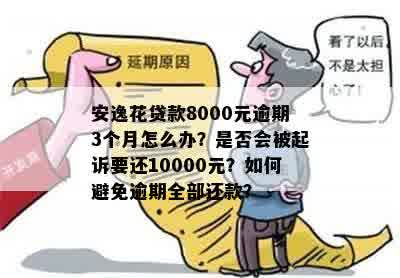 安逸花逾期1万元1年，你的生活会因此天翻地覆吗？