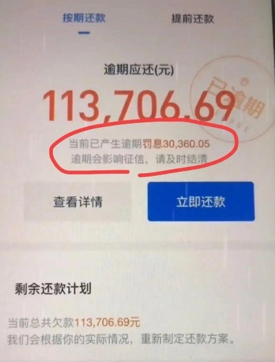 网贷几十个全部逾期不还