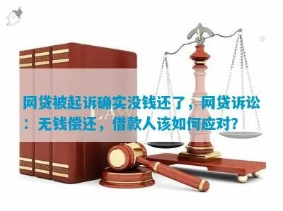 网贷还不上被催债起诉了，我该怎么办？