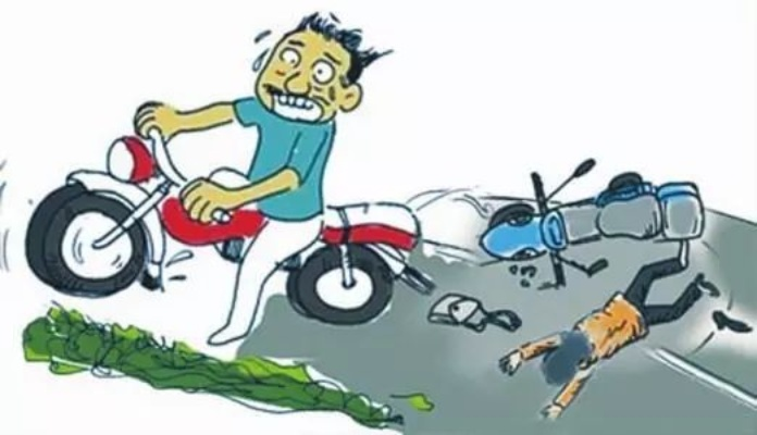 骑摩托车摔了轻伤，赔偿的事儿咋整？