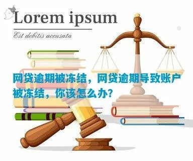 网贷逾期一年半被冻结