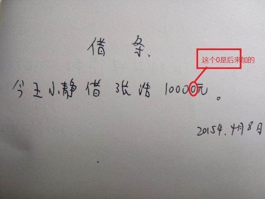 借条怎么写才管用？手把手教你避开‘白条’坑！