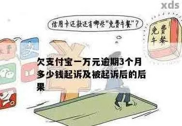 支付宝欠款3万逾期1年，你会被起诉吗？