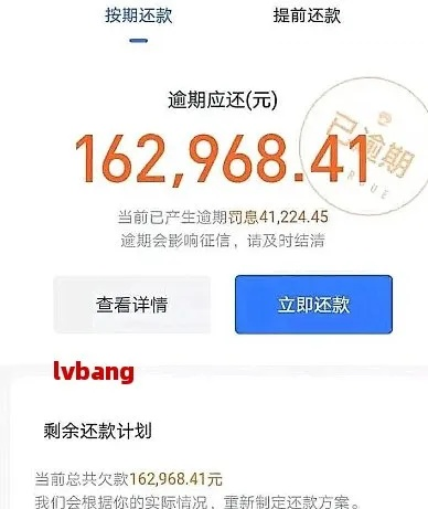 网贷逾期一笔一笔清