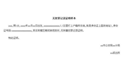 无犯罪记录证明怎么开？一文读懂办理全流程