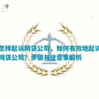 被网贷公司起诉了？别慌！手把手教你应对