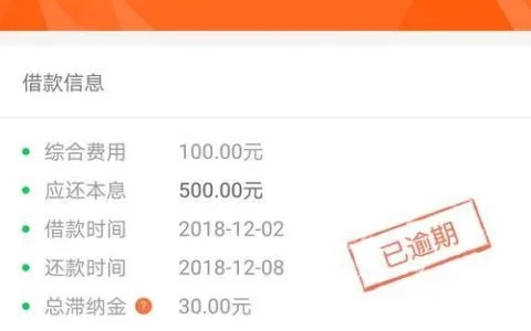 我怎么查哪里逾期？逾期了怎么办？