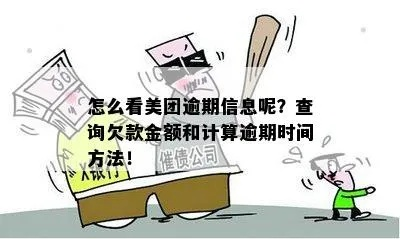 美团逾期金额在哪里看？突然逾期了怎么办？