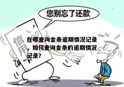 金条逾期了怎么办？哪里可以查看逾期情况？