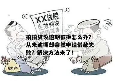 逾期了哪里可以借贷？突然被拒了怎么办？