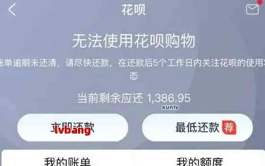 花呗哪里看有没有逾期的？逾期了怎么办？