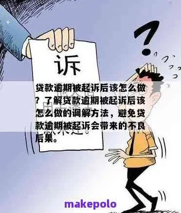 贷款逾期被起诉了，还有机会调解吗？别慌，这3条路能救你！