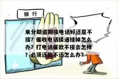 贷款逾期了怎么办？催收电话接不接？