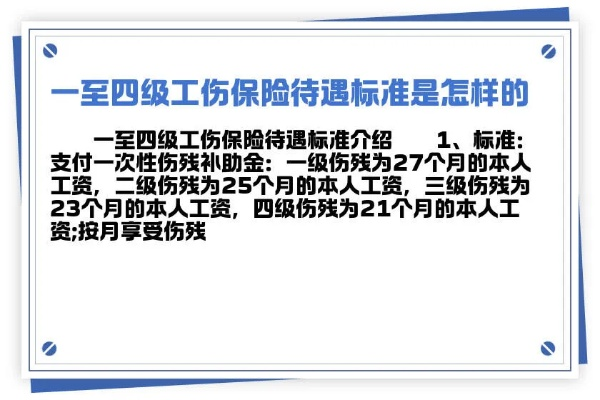 四级工伤能赔多少钱？后续生活怎么办？