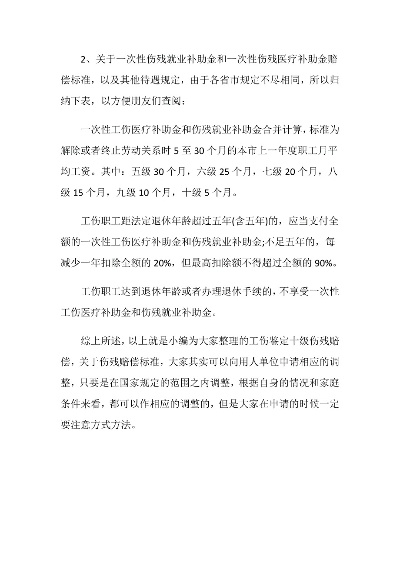 工伤十级伤残咋认定?能赔多少钱? 工伤十级伤残咋认定?能赔多少钱?